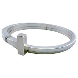 Bracciale Tiffany T Square Wrap di Tiffany & Co. Argento