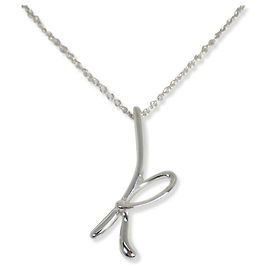 Colar com pingente Tiffany & Co. 925 Initial K Outro