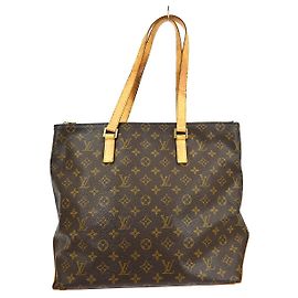 Louis Vuitton Cabas Mezzo Monogram Canvas Marrone