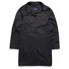 Trench-coat Moncler en Polyester - Noir Noir