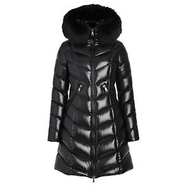 Moncler Fulmarus Down Coat - Black Black