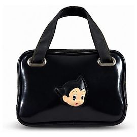 Autre Marque Mini Bolso Astro Boy Negro PVC Negro