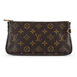 Louis Vuitton Pochette Accessoires Toile Monogram Marron Monogramme