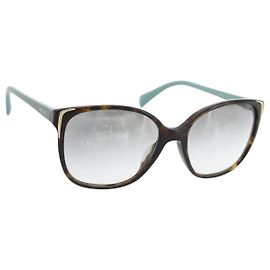 Occhiali da sole PRADA in plastica Verde Auth BA13216 Verde