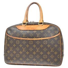 Louis Vuitton Deauville Monogram Canvas 34 Marron