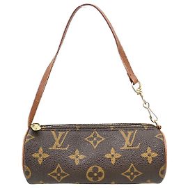 Louis Vuitton Papillon Pochette Monogram Canvas Mini Marron
