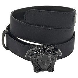 Cinturón Versace Medusa Negro Negro