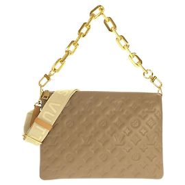 Borsa a Spalla Louis Vuitton Coussin MM M21276 Taupe