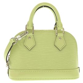 Sac à main Louis Vuitton Epi Nano Alma Vert