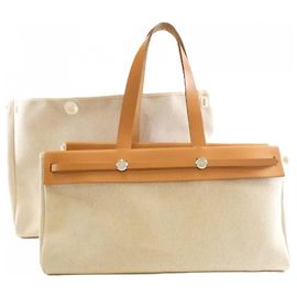 Hermès Bolsa Cabas Hermes Herbag Outro