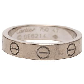 Anel Love da Cartier em ouro branco 18K Outro