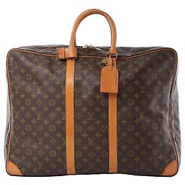 Bolso de Viaje Louis Vuitton Sirius 55 Monogram Canvas Marrón M41404 Beige