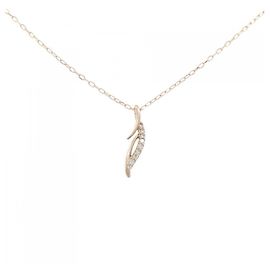 Autre Marque Au750 Diamant Halskette Pink