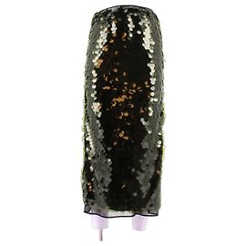 Autre Marque Saia preta com strass PARFOIS Preto