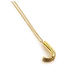 Collier Louis Vuitton LV&ME Initial J Metal Gold Autre
