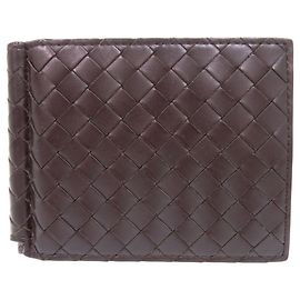 Bottega Veneta Brown Bi-fold Wallet Brown