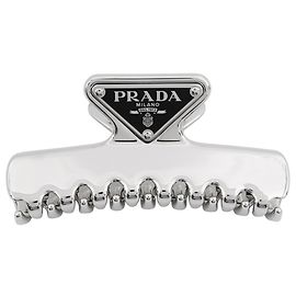 Clip per capelli Prada Hair Metal Marrone