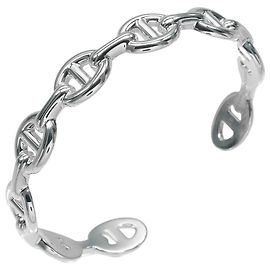 Hermès Hermes Chaine d'Ancre Anchene ST Armband Silber