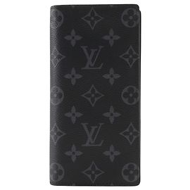 Cartera larga Brazza Louis Vuitton Negro
