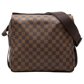 Louis Vuitton Marrom Damier Ebene Naviglio Marrom