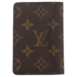 Louis Vuitton Brown Monogram Pocket Organizer Brown