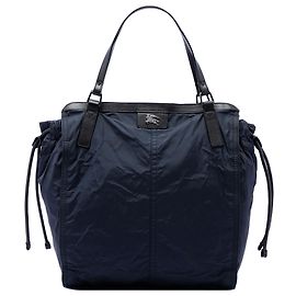 Tote Burberry Blue Nylon Packable Buckleigh Bleu Bleu Marine