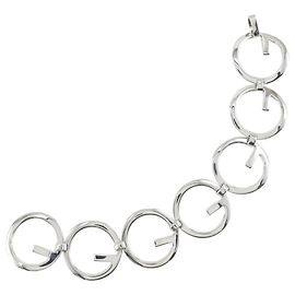 Pulseira G-Logo da Gucci Prata