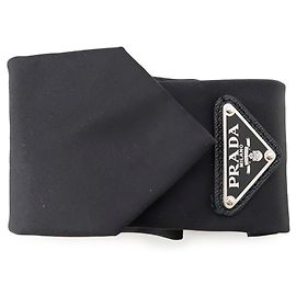 Prada Black Cravat Tie Black