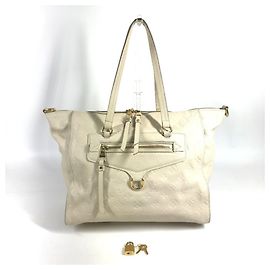 Bolsa Tote Louis Vuitton Monogram Empreinte Lumineuse PM Branco