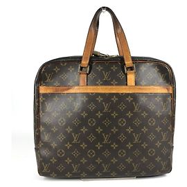 Sac cabas Louis Vuitton Monogram Marron