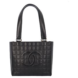 Sac à épaule Chanel Chocolate Bar Noir