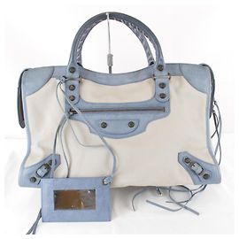 Balenciaga Beige Handbag Model 115748 Beige