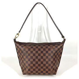 Borsa a tracolla Louis Vuitton Damier Iroko MM Marrone Damier ebene
