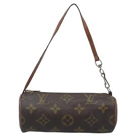 Louis Vuitton Papillon Pochette Monogram Canvas Mini Marrone