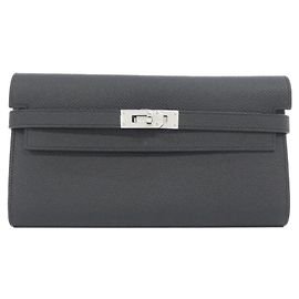 Hermès Hermes Kelly Classic Long Wallet Black