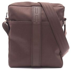 Hermès Bolsa de ombro em couro Hermes Acapulco Marrom