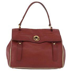 Saint Laurent Muse Two Leather Medium Rouge