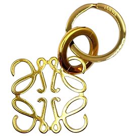 Portachiavi Anagram Loewe Gold GP D'oro Metallico