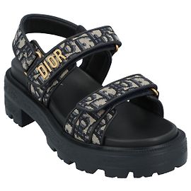 Dior Dioract Platform Sandal Black