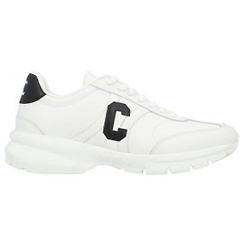 Céline CELINE RUNNER CR-02 LOW SCHNÜR-SNEAKER AUS CALFSKIN Weiß