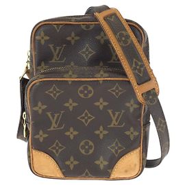 Borsa Messenger Louis Vuitton Monogram Amazon Marrone