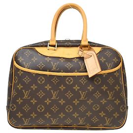 Louis Vuitton Deauville Monogram Canvas 34 Marron