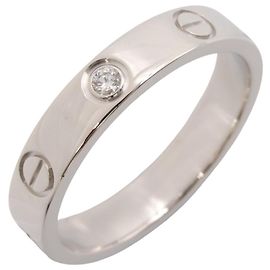 Anillo Cartier Mini Love Band Plata Otro