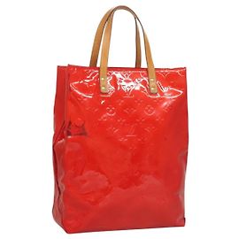 Louis Vuitton Reade Monogram Vernis MM Rouge