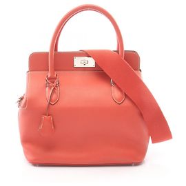 Hermès Hermes Toolbox 26 2-Way Handbag Pink
