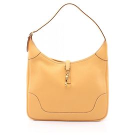 Hermès Borsa a Spalla Hermes Trim 35 Giallo