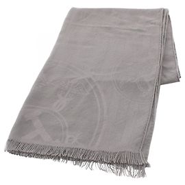Stola New Libris Hermès in grigio Marrone