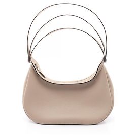 Hermès Bolsa de Ombro Hermes Caporal Tourterelle Cinza Bege