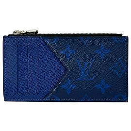 Tarjetero Taigarama Cobalt Louis Vuitton Azul