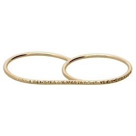 Autre Marque Atelier Paulin Bague Double Artemis en Or Jaune Doré